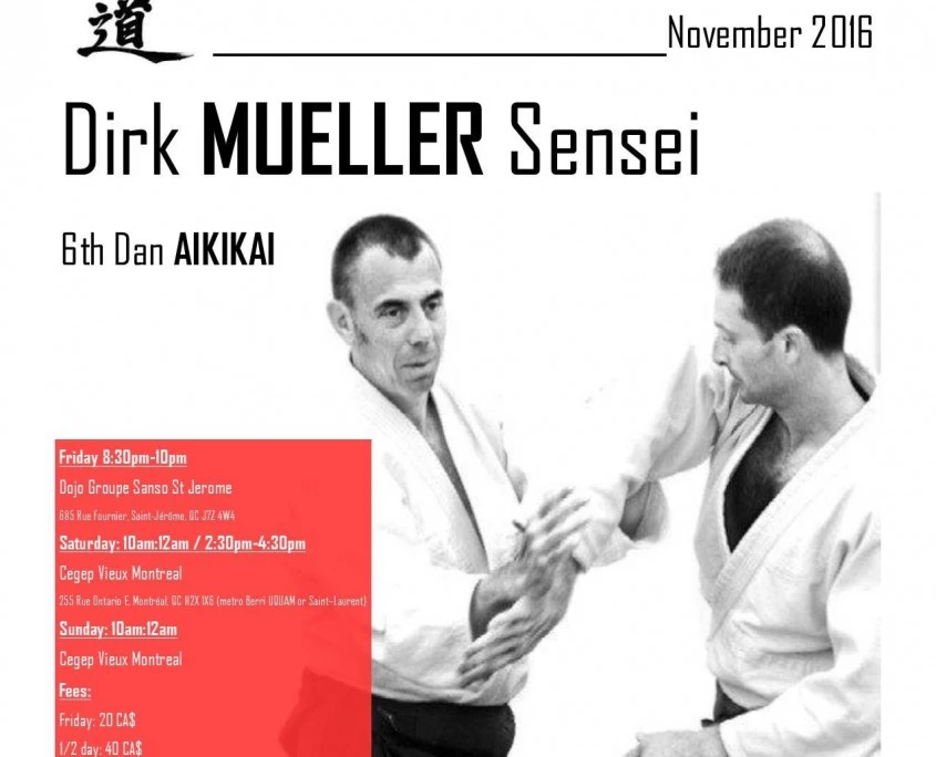 Dirk Mueller Aikido Montreal