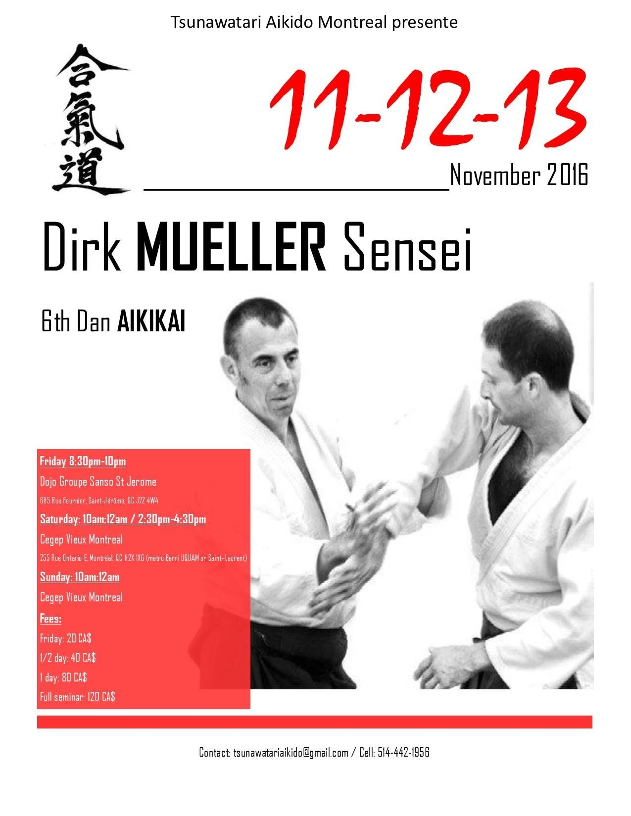 Dirk Mueller Aikido Montreal