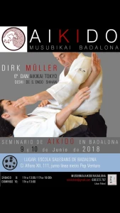 Dirk Müller in Barcelona @ Musubikai Aikido | Badalona | Catalunya | Spanien